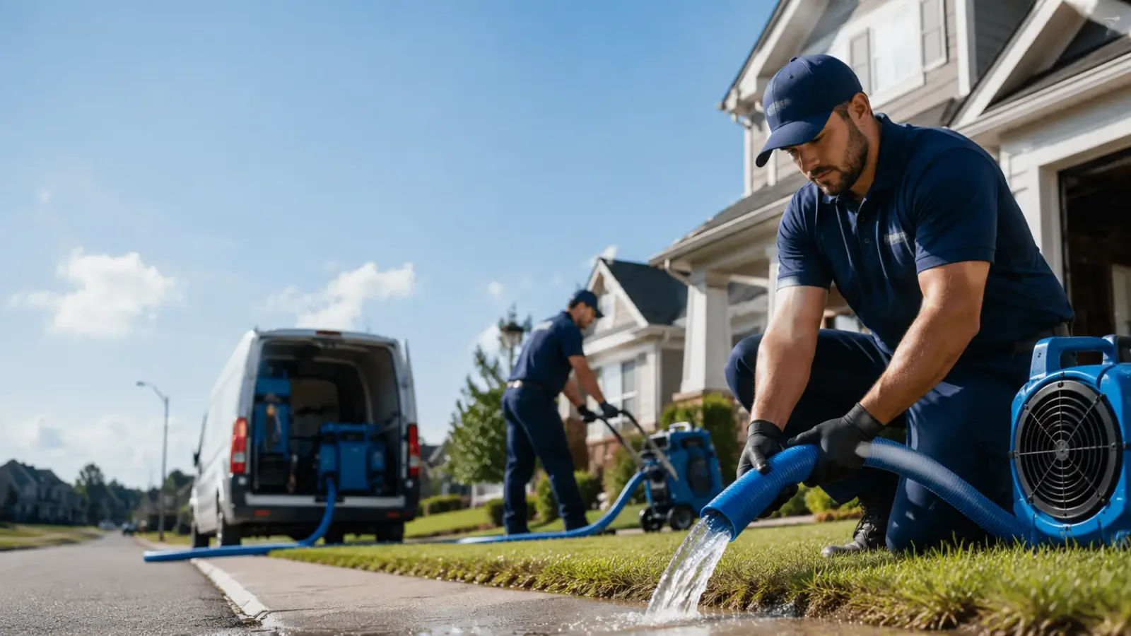 Flood Damage Restoration in Rawlings, VA